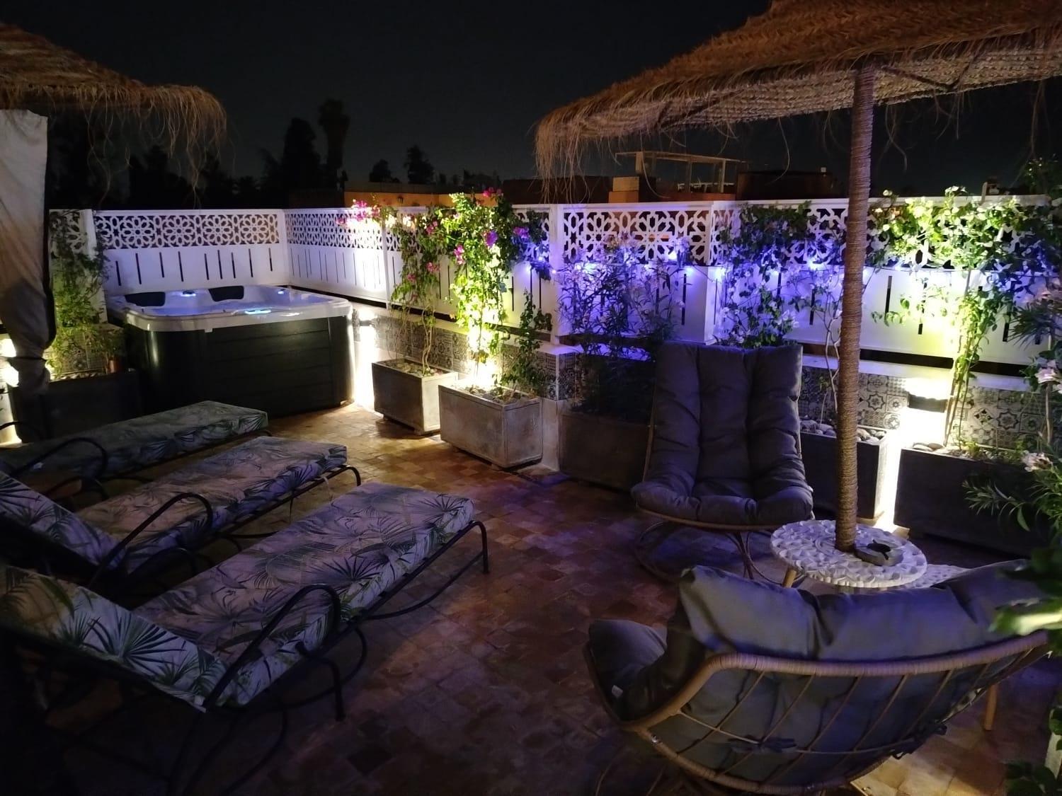 Riad & Spa Sous Le Soleil Chez Jerome Et Pamela Ch Marrakchi Marrakesh Extérieur photo